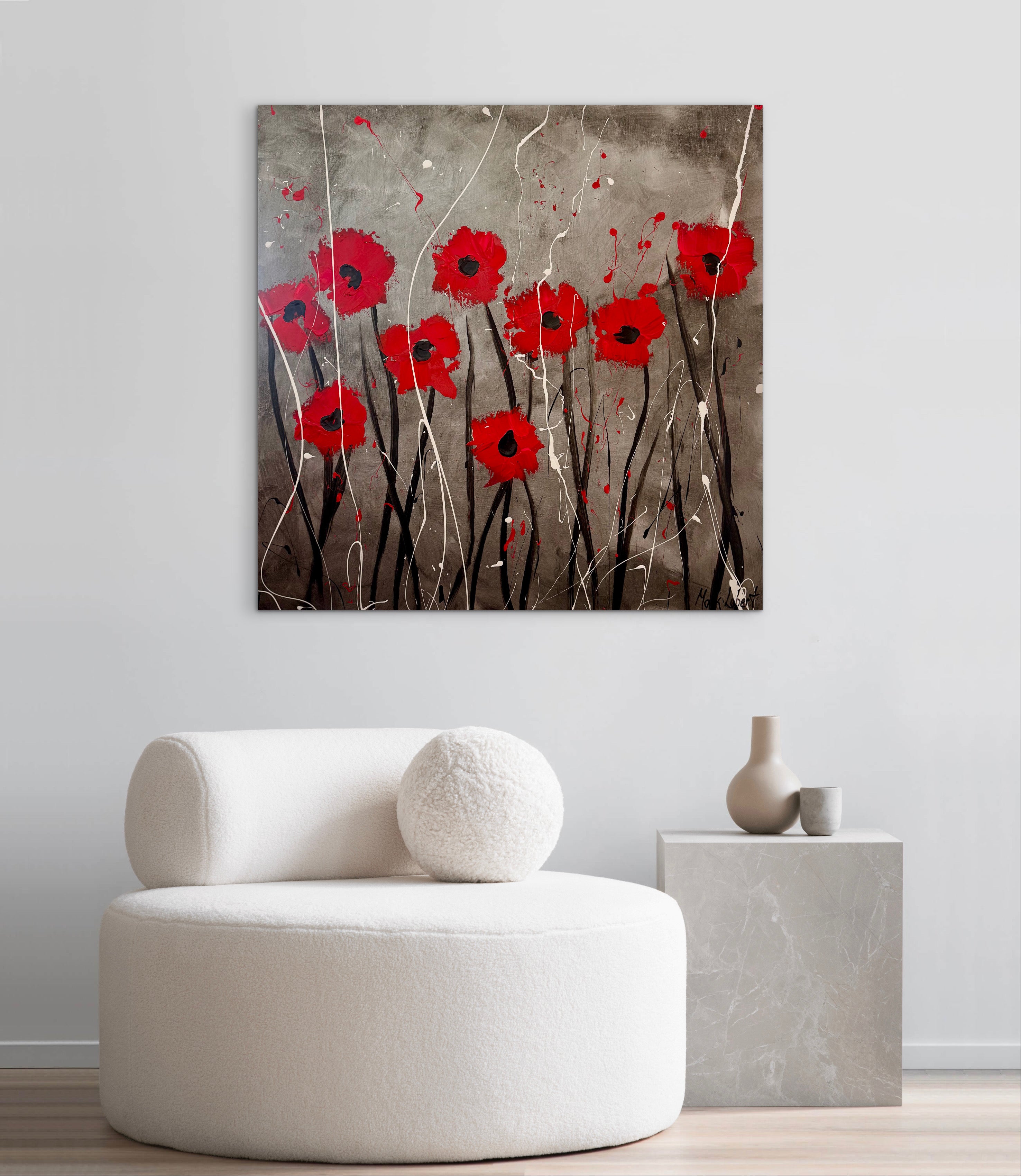 Dancing in the Rain 1000 x 1000mm