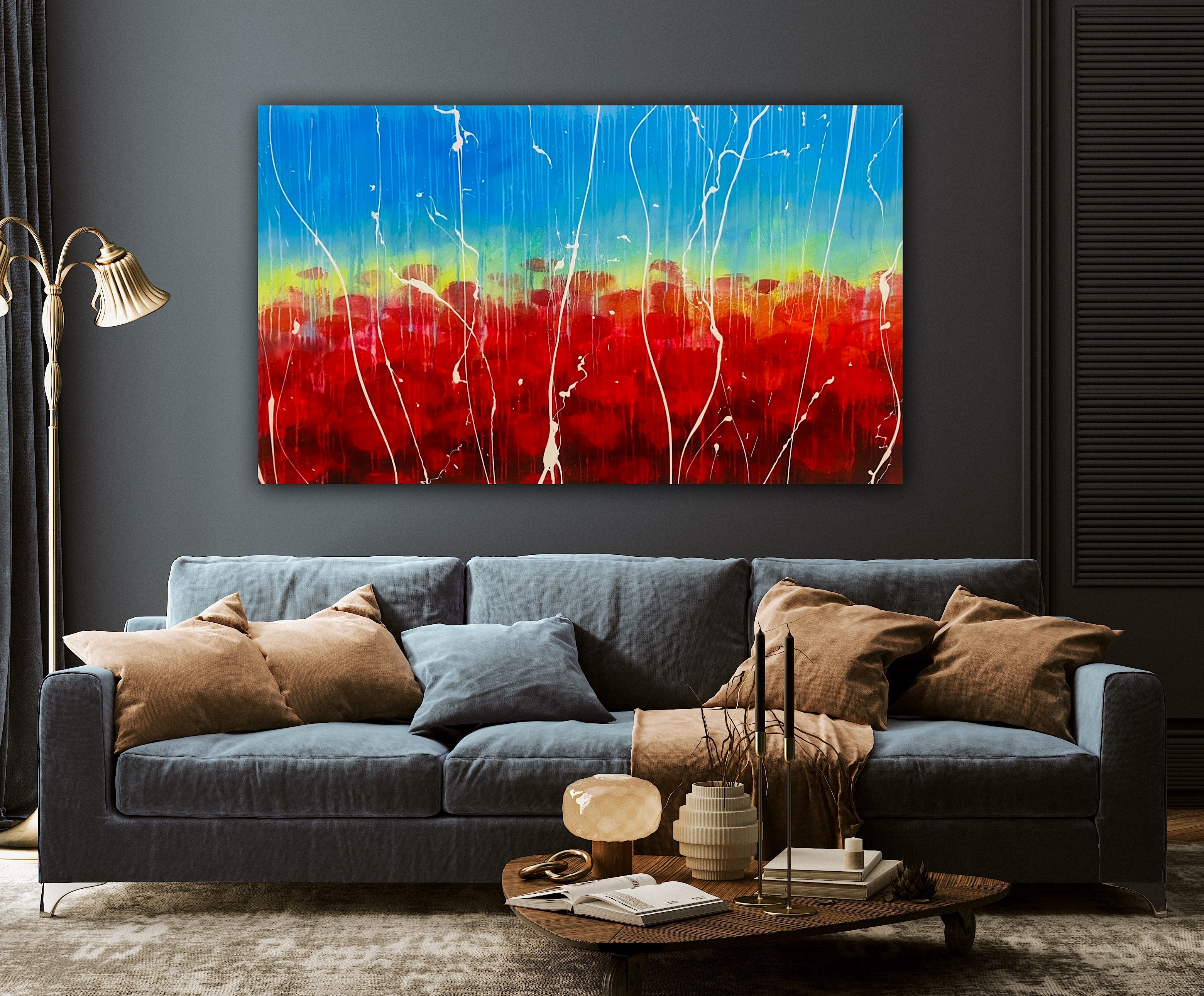 FLOATING ON WATER - 1500 x 1200mm