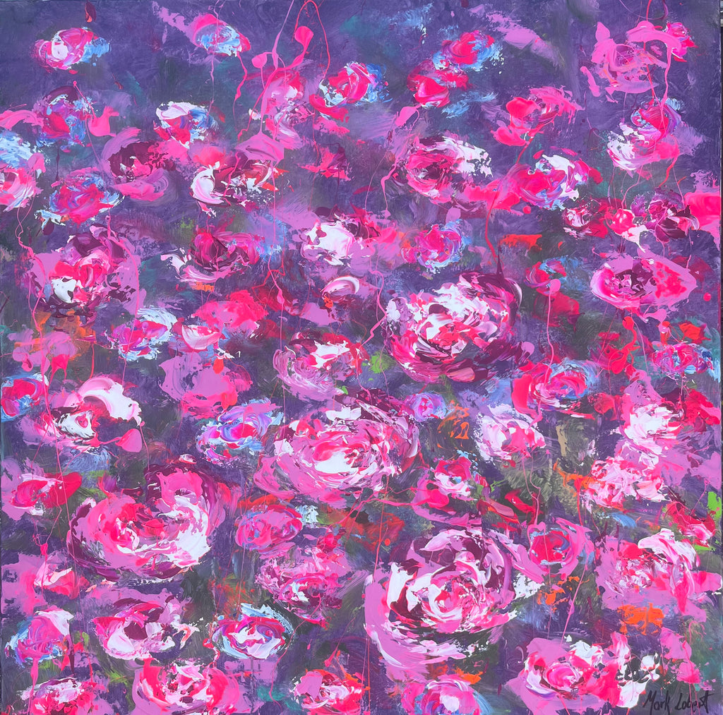 FLORAL FRENZY 1000 x 1000mm