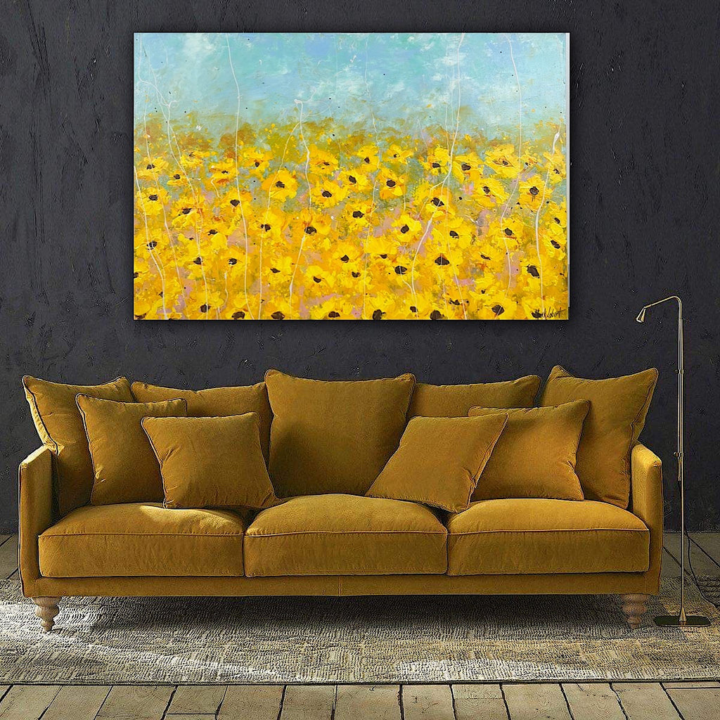 SUNFLOWER CITY - 1500 x 1200mm