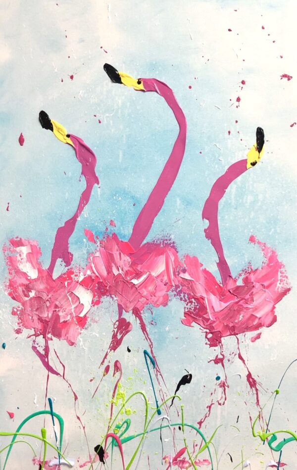 Flamingo Dance SOLD